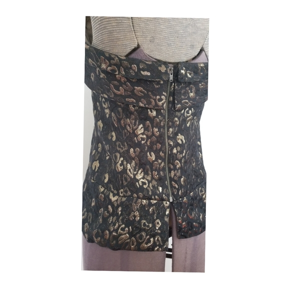 Moda International leopard print corset top - Picture 2 of 7